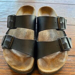 Arizona Platform Birko-Flor - Black Size 37 - Vegan